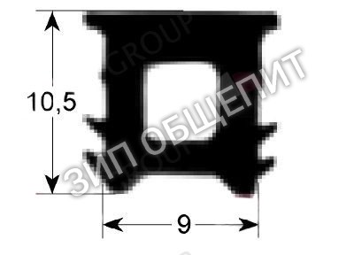 Уплотнитель Lainox для MG220D / MG220H / MG220L / MG220S / MG220T