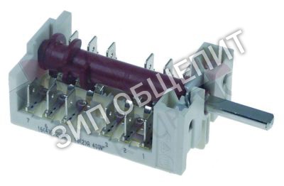 Переключатель 002661 Electrolux, 7 положений для ACV∕E10C2, ACV∕E6C3, FCS061E3CI, FCS061E44J, FCS101E2, FCS201E4, FCS202E4