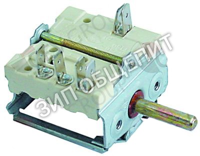 Переключатель 048286 Electrolux, 6 положений, программа для HT1200elm, LC120, LS10, LS10D, LS10SW, LS10UKRP, LS10∕12KW, LS12