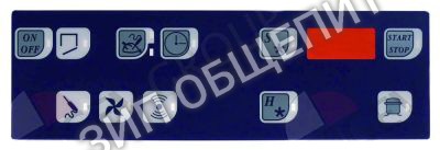 Клавиатура плёночная 085793 Electrolux, 11 кн. для 728008 / 728009 / 728010 / 728012 / 728015 / 728019 / 728020