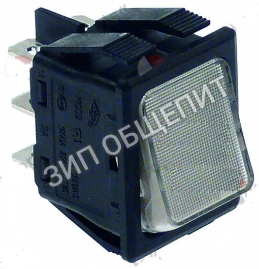 Переключатель SС767, KSD6, с подсветкой (6 контактов)