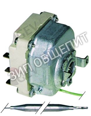 Термостат 5004E Bonnet, серия 55.34_, 30-90 °C