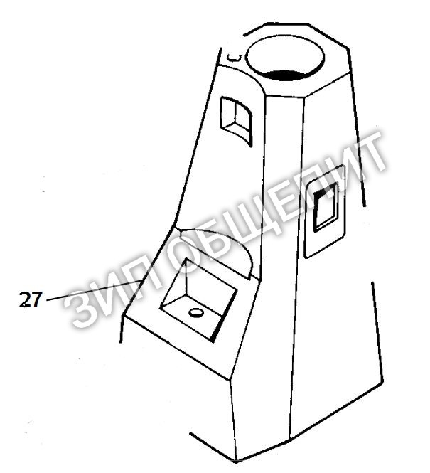 Корпус 227 для кофемолки Anfim модели Best