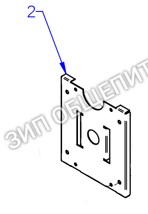 Поддержка мотора 12039615 для пароконвектомата Virtus модели AIC0037-F