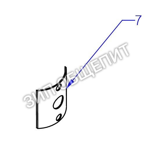 Уплотнение 12023497 для пароконвектомата Virtus модели AIC0037-F