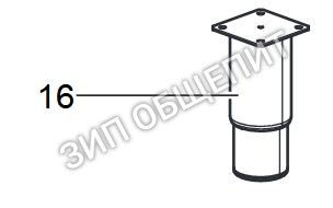 Ножка RTCU700277 для паровой бани Dexion модели LX7EC4