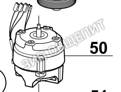 Мотор 303075 Robot Coupe для моделей R302VV / R402VV