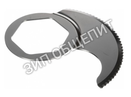 Лезвие ножа нижнее 49162 с зубцами Robot Coupe для моделей R602 ADE / R602VVE / R652