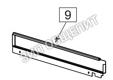 Правая боковая панель 60.71.982 для комплекта Combi Duo 61-101 Rational