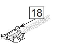 Клемма заземления 4001.1222 для комплекта Combi Duo 61-101 Rational