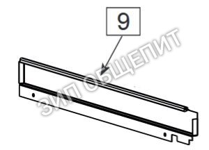 Правая боковая панель 60.72.019 для комплекта Combi Duo 62-102 Rational