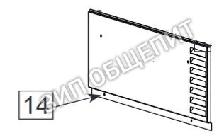 Левая боковая панель 60.72.307 для комплекта газового Combi Duo 61-101 Rational