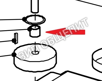 Втулка 118584 Robot Coupe для модели CL60D