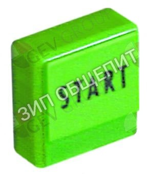 Выключатель нажимной кнопочный Angelo-Po, размер 23x23мм, зелён., пуск для KD60 / KD60M / KD60MA / KD60MPS / KD60MPSA / KD60PS