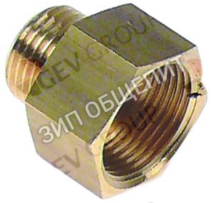 Переходник ANGELO-PO, ВнР 3/4", ВнР 1/2", латунь для FCV101E / FCV101E-UL / FCV101EDM / FCV101EDM-UL / FCV101EDS