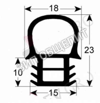 Уплотнитель Bourgeat EH0122 GN40