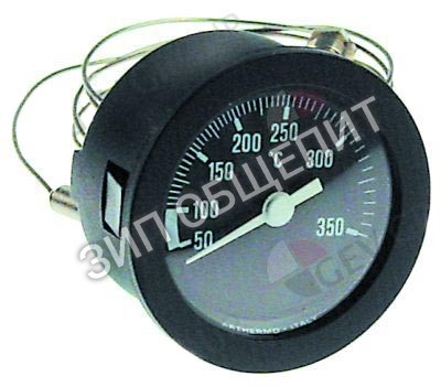 Термометр ANGELO-PO, ø монтажный 52мм, темп. от +50 до +350°C, ø датчика 4мм для FC101 / FC1011G / FC1221G / FC241 / FC241G