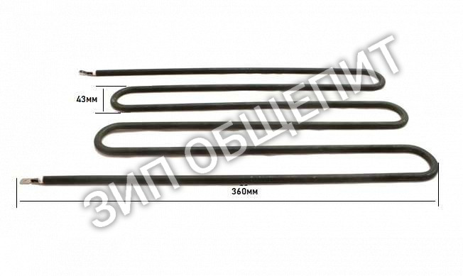 ТЭН мармита для EKSI  BM165B3 1200Вт