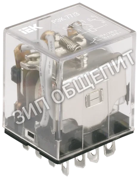 Реле РЭК 77-3 10А 220В AC IEK RRP10-3-10-220A (РЭК77-3/220)