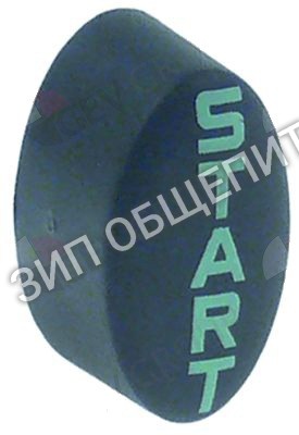 Выключатель нажимной кнопочный Dihr, серо-голуб., START для DS35 / DS35-1081061-Olis / DS35-1081062-Olis / DS35-Olis / DS37